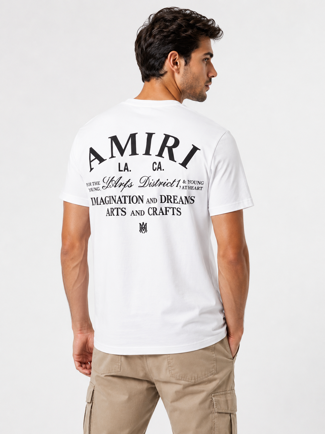 AMIRI White Graphic T-Shirt