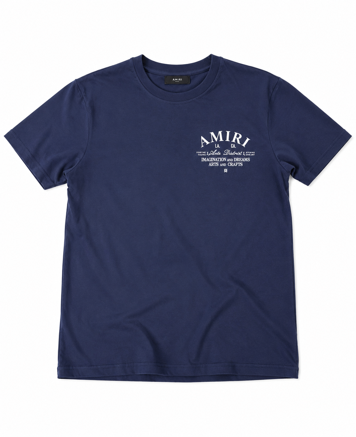 Navy Graphic “Arts District” Oversized T-Shirt