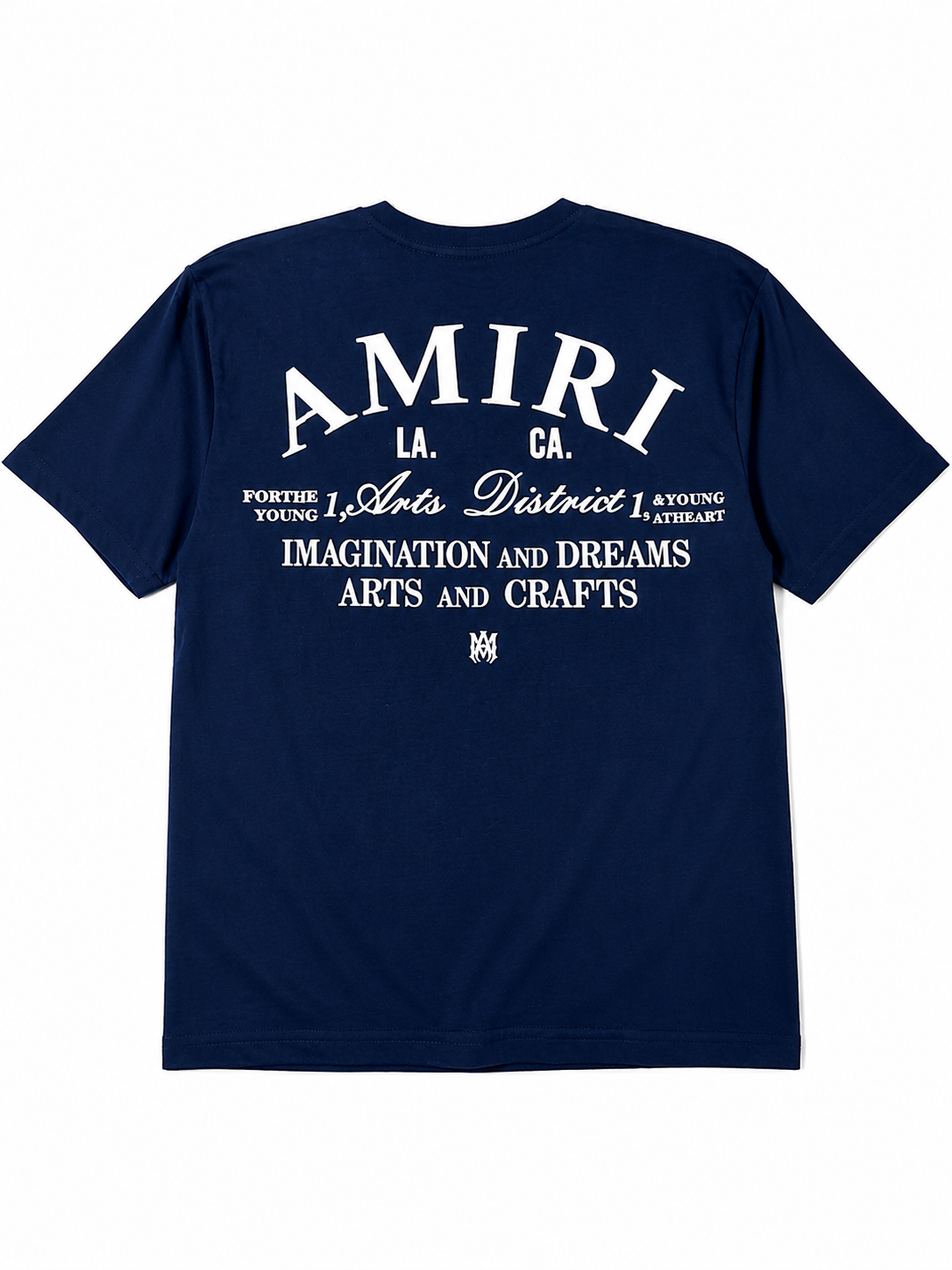 Navy Graphic “Arts District” Oversized T-Shirt