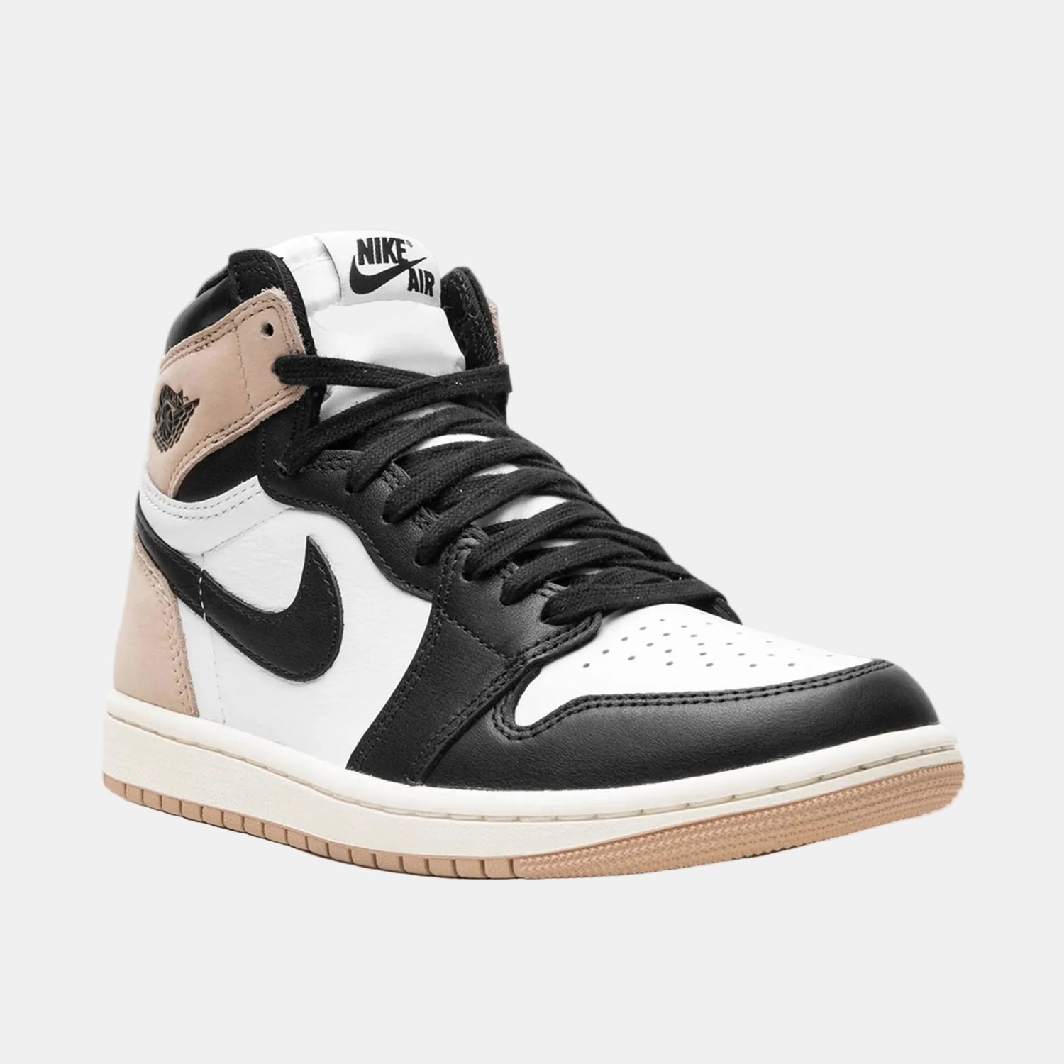 Air Jordan Retro High (White, Black, Brown)