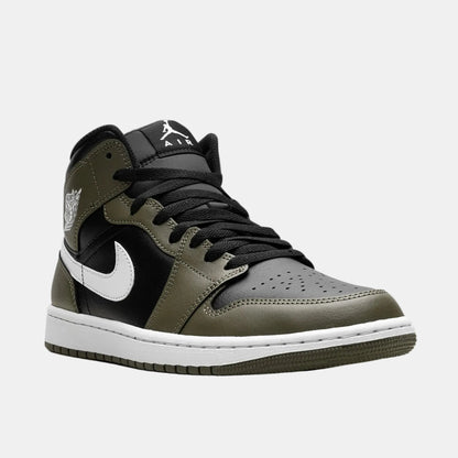 Air Jordan (Black, Olive Green)