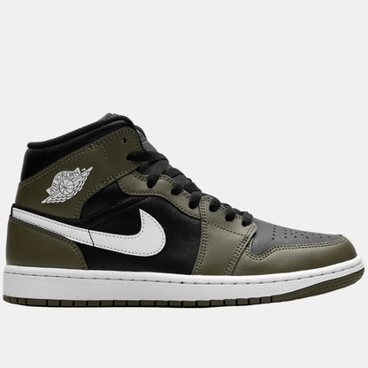 Air Jordan (Black, Olive Green)