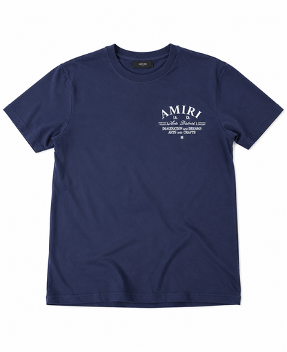 Navy Graphic “Arts District” Oversized T-Shirt