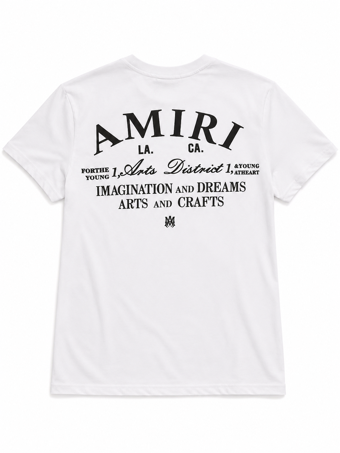 AMIRI White Graphic T-Shirt