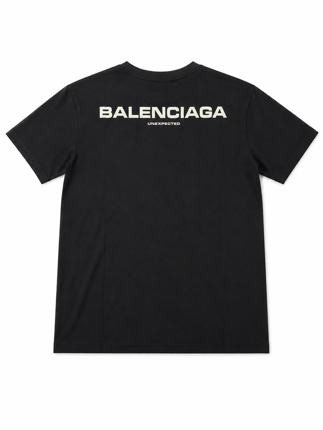 Balenciaga Minimal Logo T-Shirt – Black