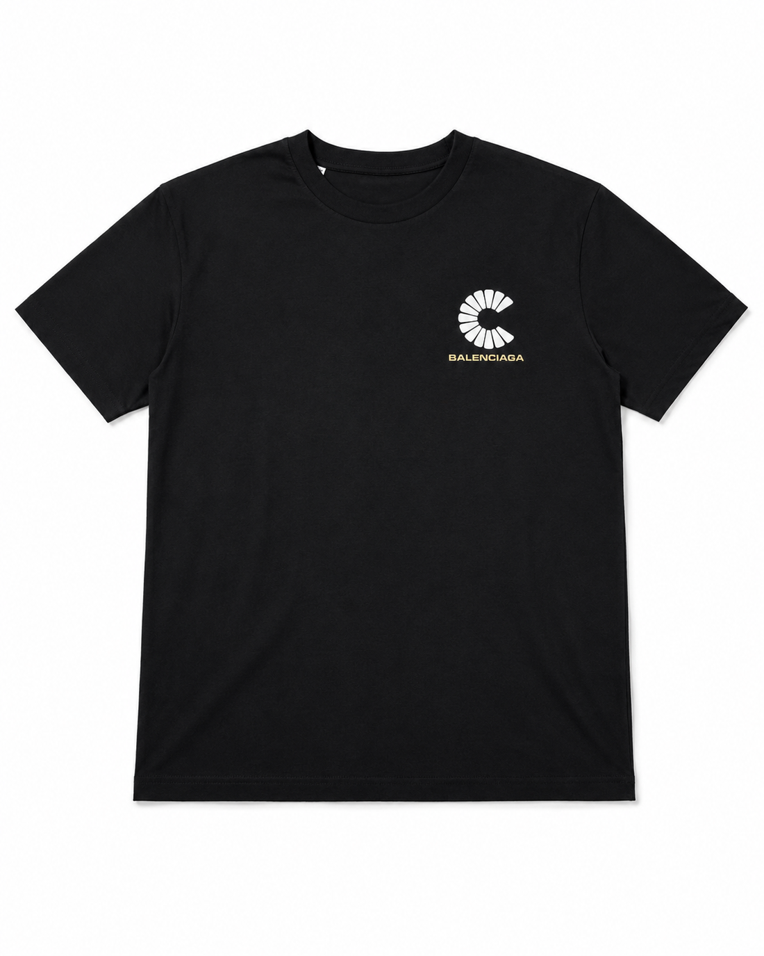 Balenciaga Minimal Logo T-Shirt – Black