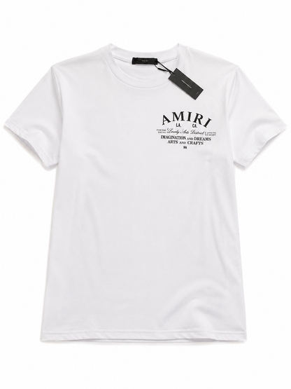 AMIRI White Graphic T-Shirt