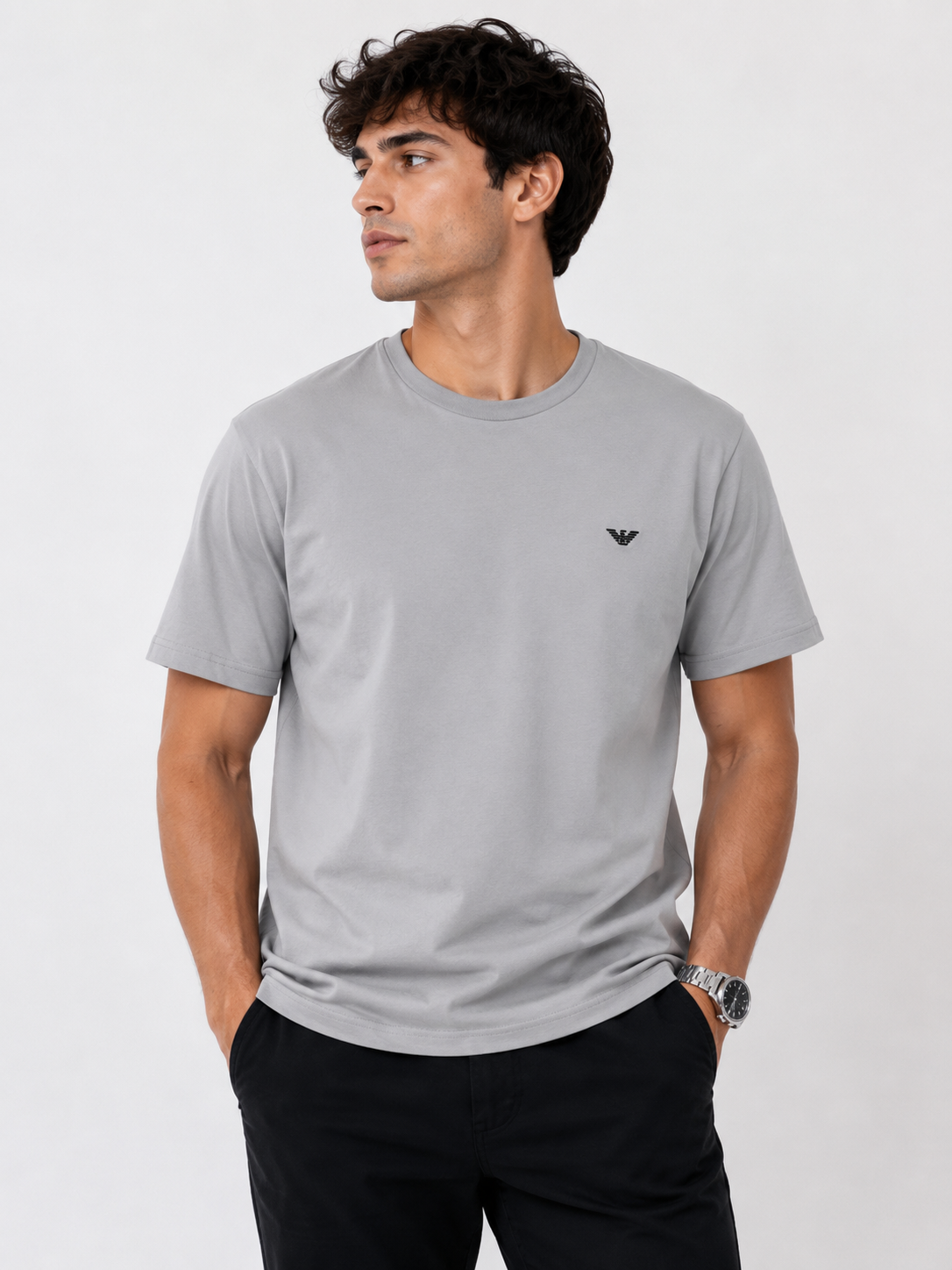 Emporio Armani Essential Grey T-Shirt
