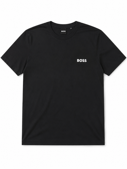 BOSS Essential Logo T-Shirt – Black